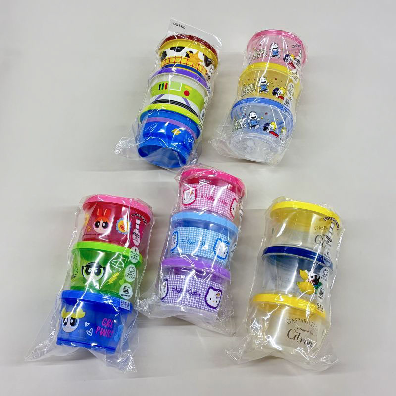 キャラ保存容器3Pセット