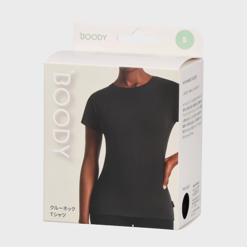 婦人『BOODY』クルーネックTシャツ
