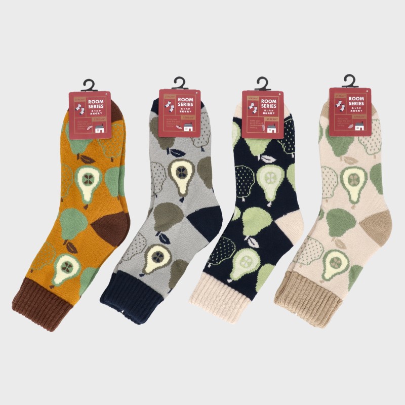 婦人『ROOM SOCKS』あったか裏起毛靴下