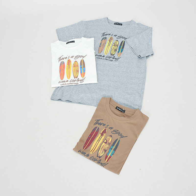 紳士半袖サーフプリントTシャツ2