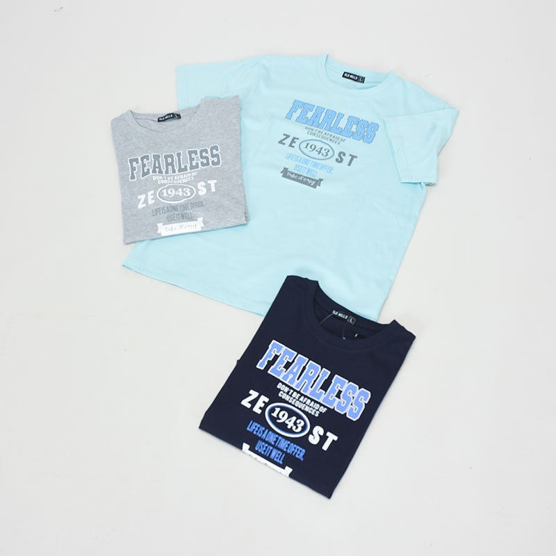 紳士半袖アメカジプリントTシャツ1