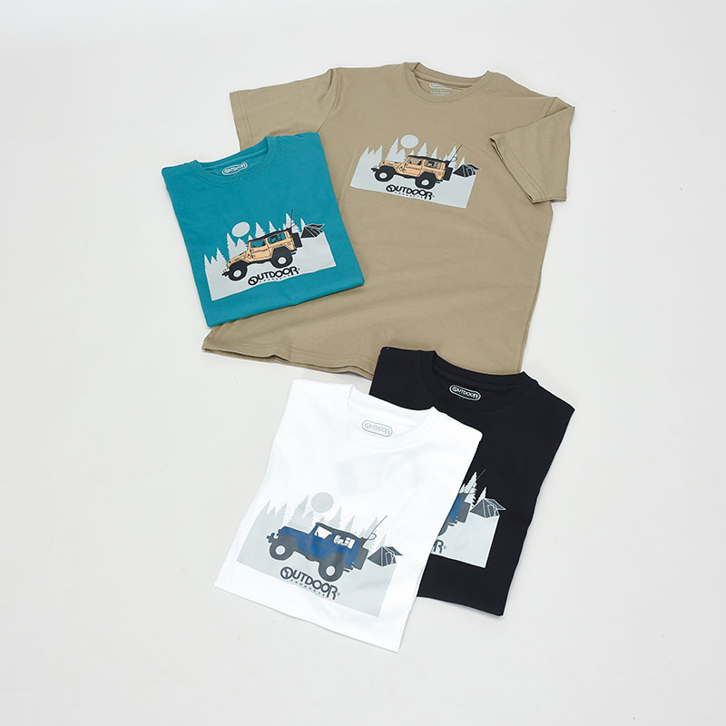 紳士半袖ブランド車プリントTシャツ