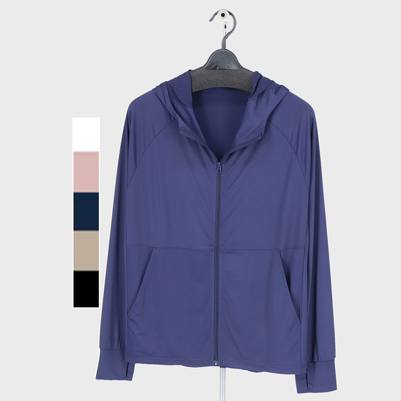 婦人接触冷感パーカー