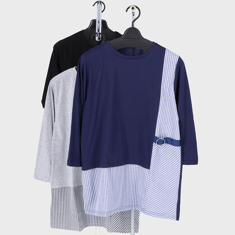 婦人布帛切替えチュニック