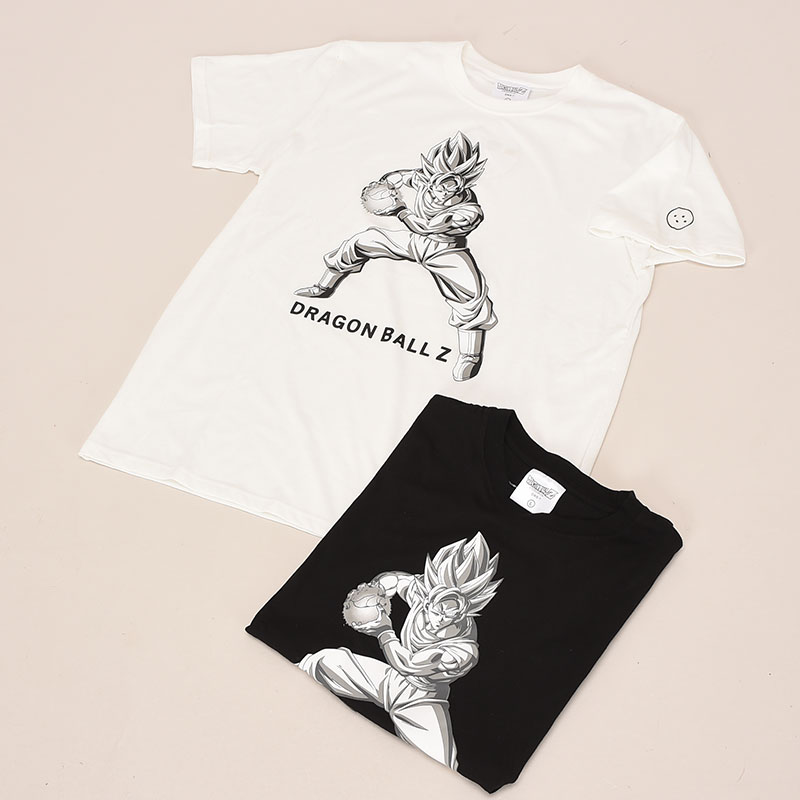 紳士半袖ドラゴンボールプリントTシャツ