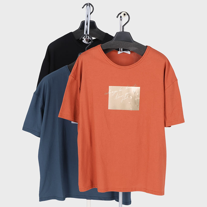 婦人半袖プリントTシャツ