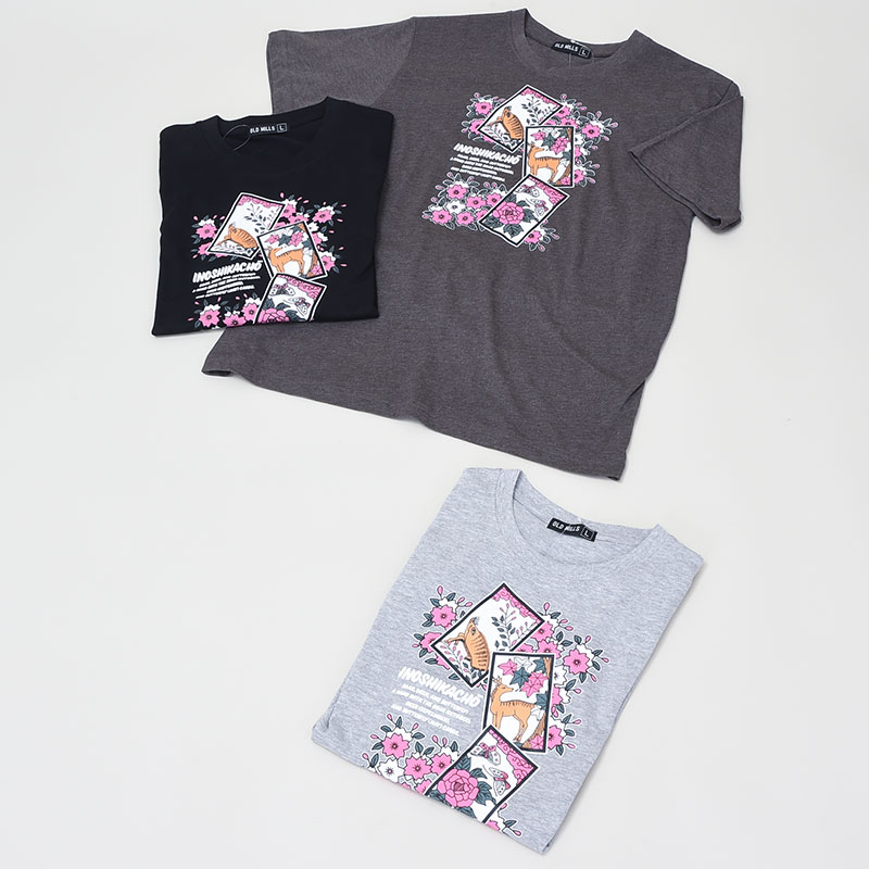 紳士半袖和柄Tシャツ6