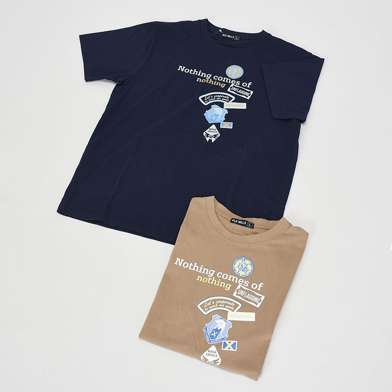 紳士半袖アメカジプリントTシャツ4