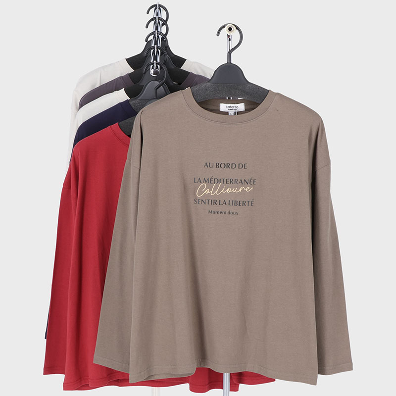 婦人2型込み長袖Tシャツ
