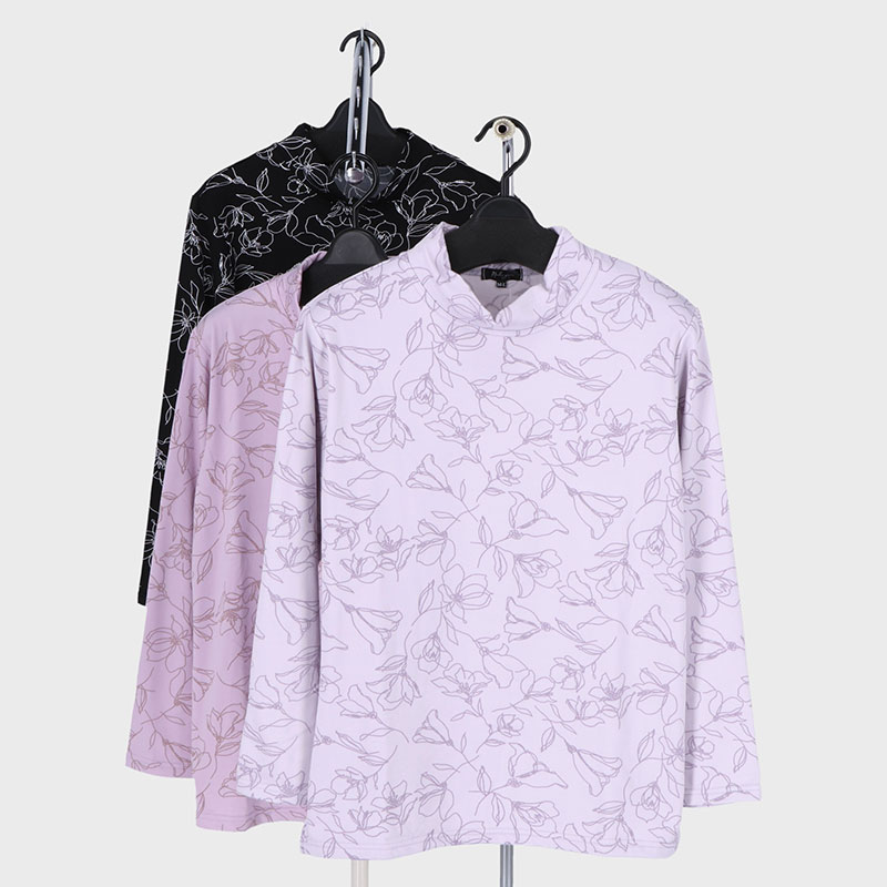 婦人裏起毛プリントTシャツ