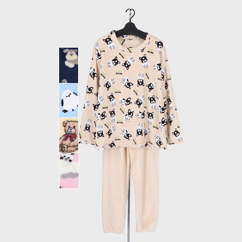 婦人モコモコ上下セット