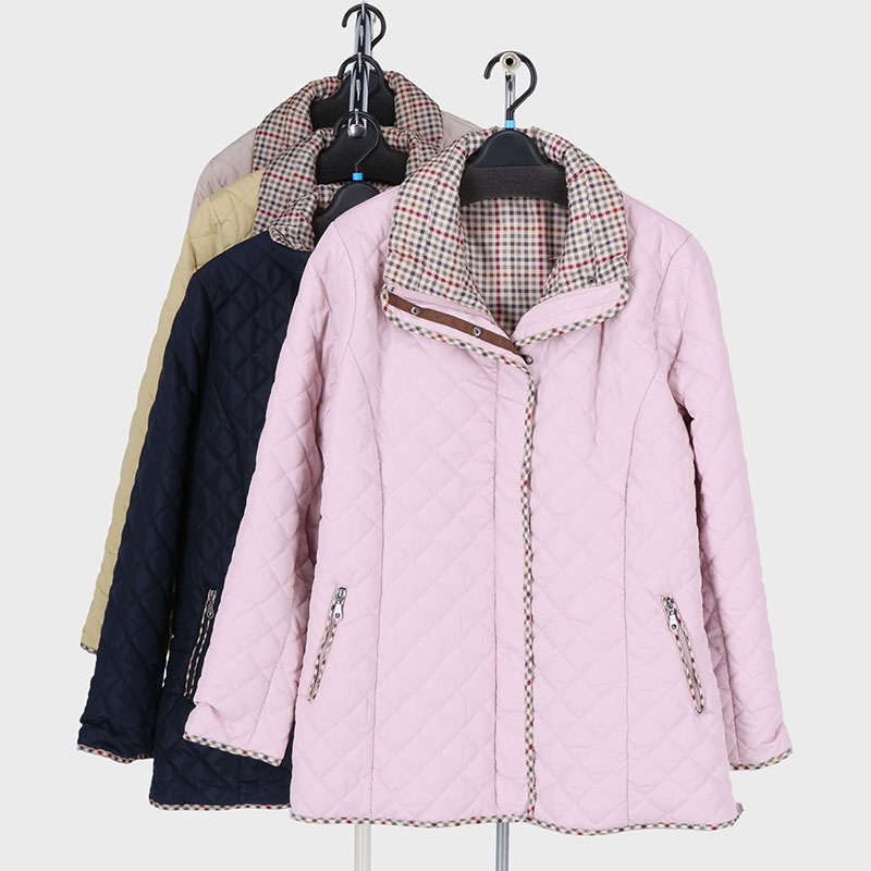 婦人中綿裏プリントジャケット