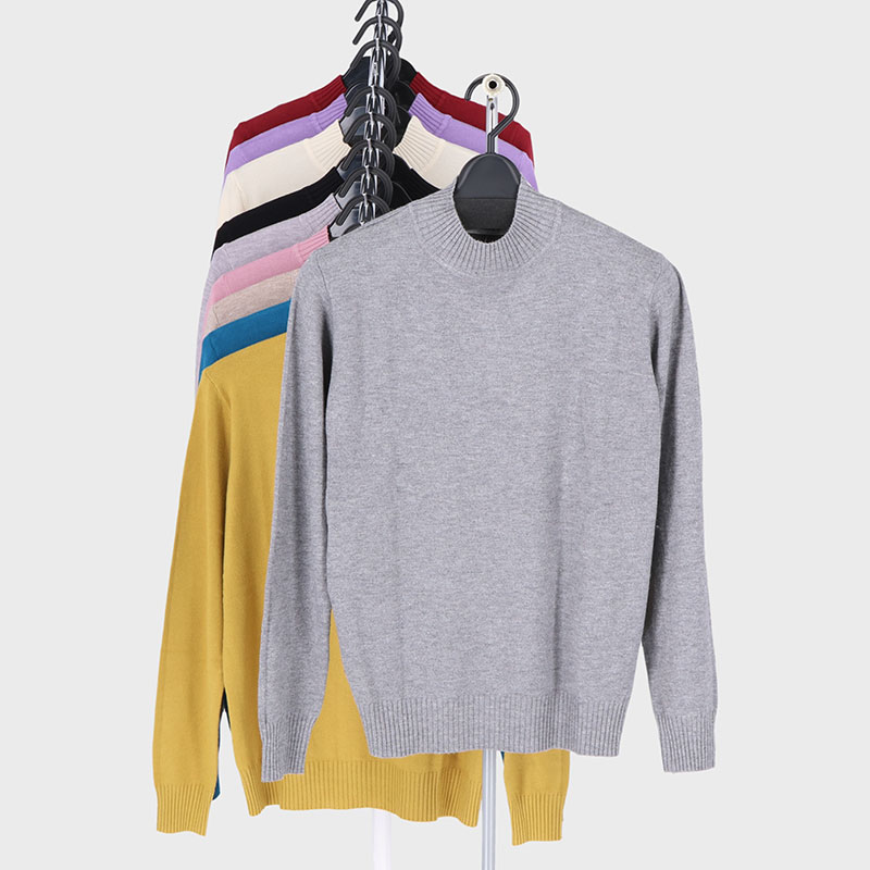 婦人もちもちハイネックセーター