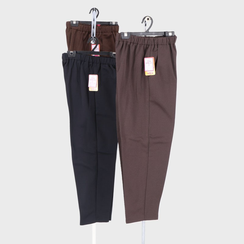 婦人日本製裏起毛フリーパンツ