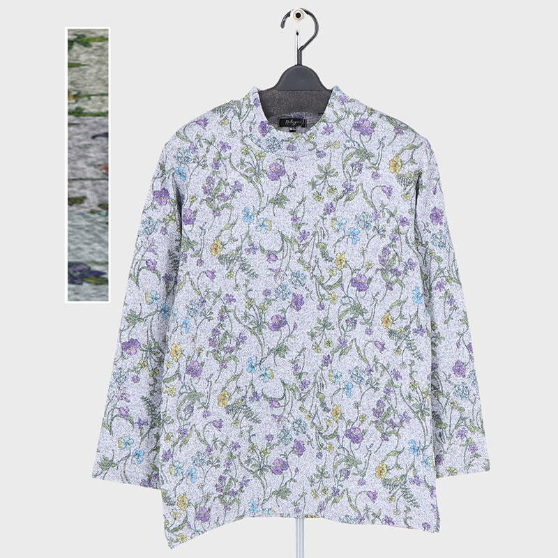 婦人裏起毛ニットソーTシャツ