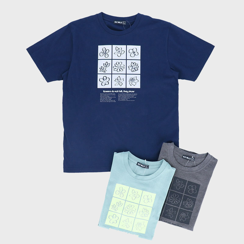 紳士半袖モチーフ柄Tシャツ8