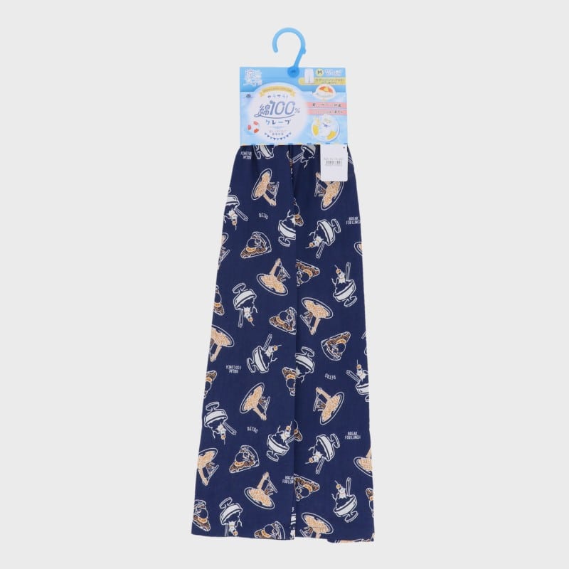 婦人『涼活女子 綿100%クレープ』7分丈ボトム