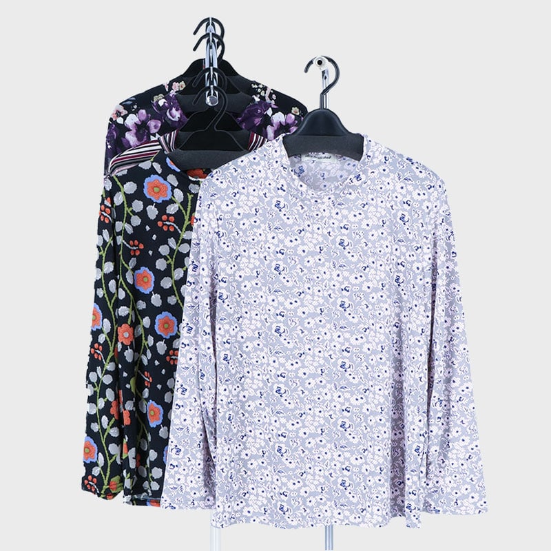 婦人ITYハイネックTシャツ