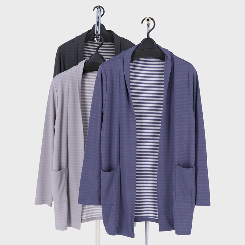 婦人裏ボーダートッパー