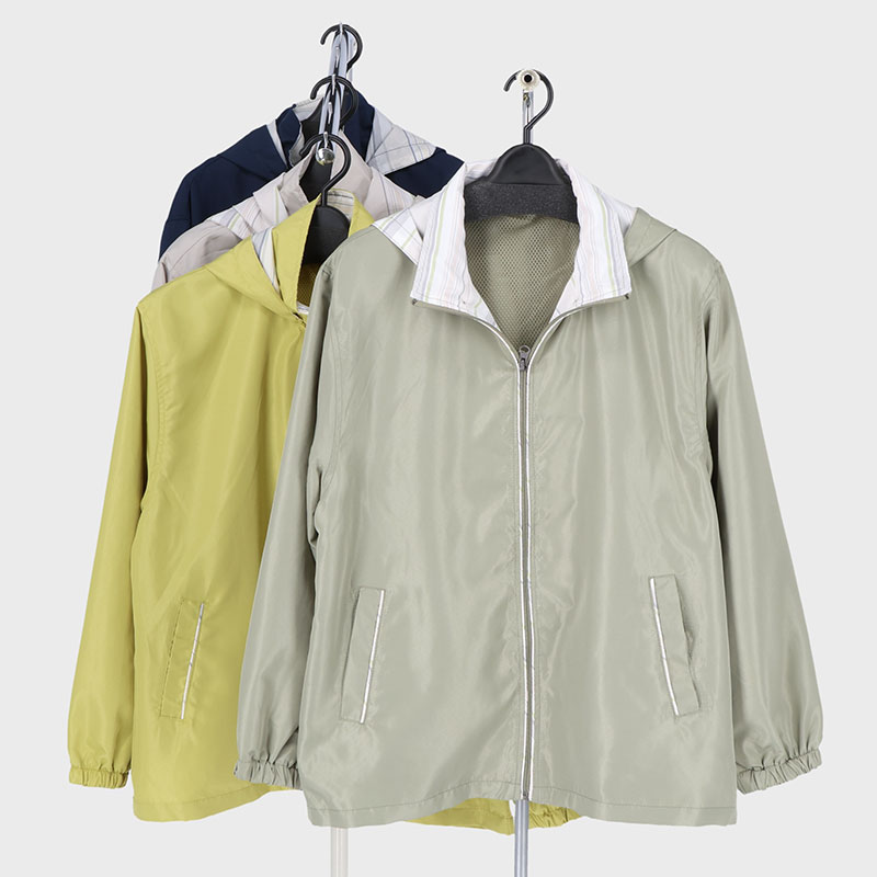 婦人大寸裏メッシュジャンパー