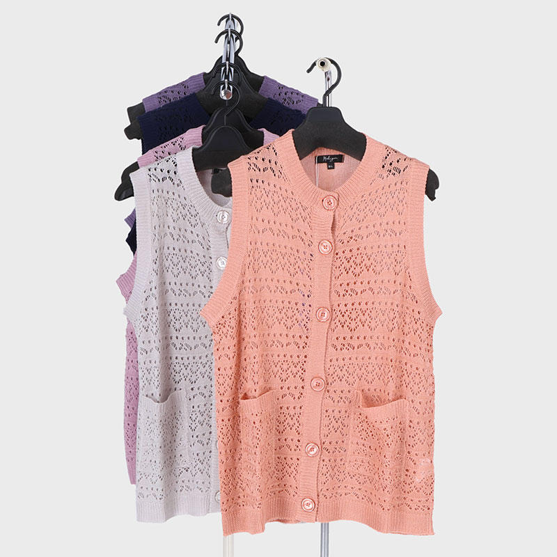 婦人ニットベスト