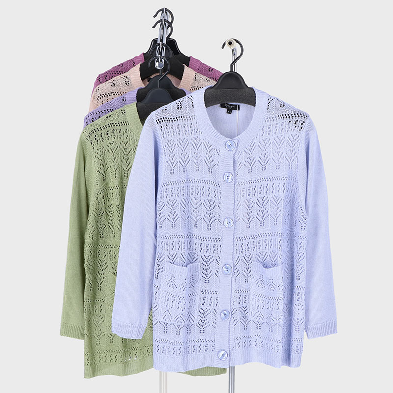 婦人ニットカーディガン
