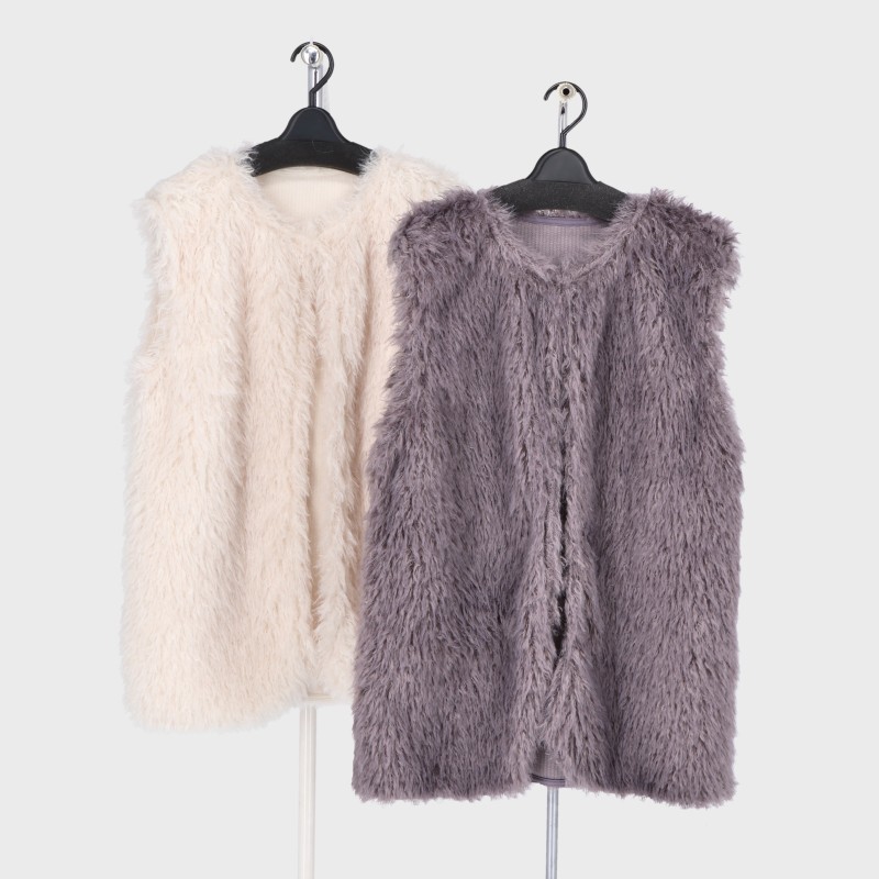 婦人ファーロングベスト