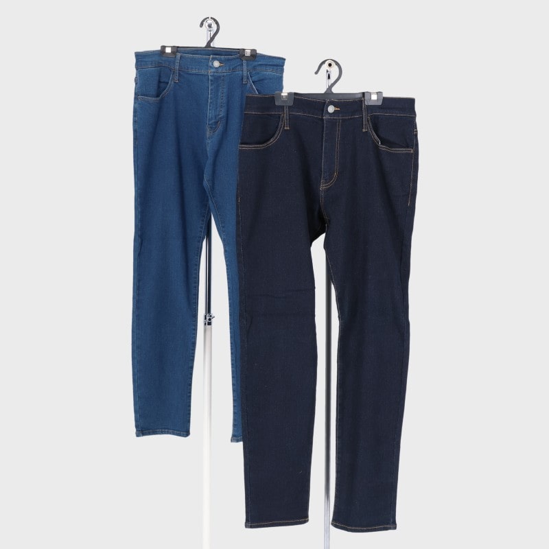 紳士ホカロン裏起毛テーパードパンツ