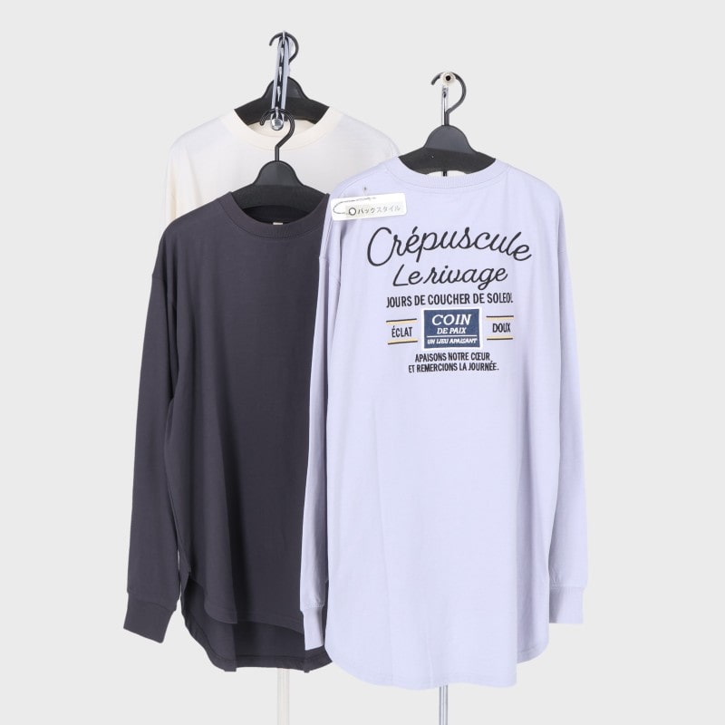 婦人長袖ヘビーウェイトTシャツ