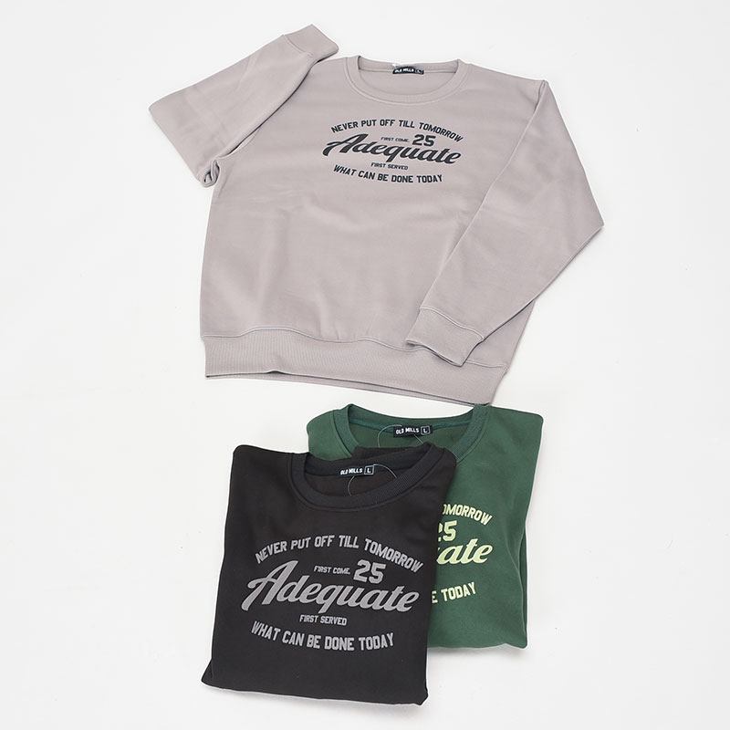 紳士大寸裏起毛クルートレーナーアメカジ1