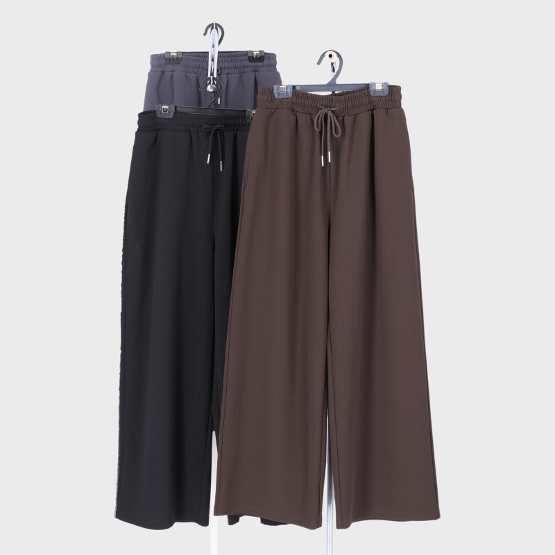 婦人裏起毛ワイドパンツ