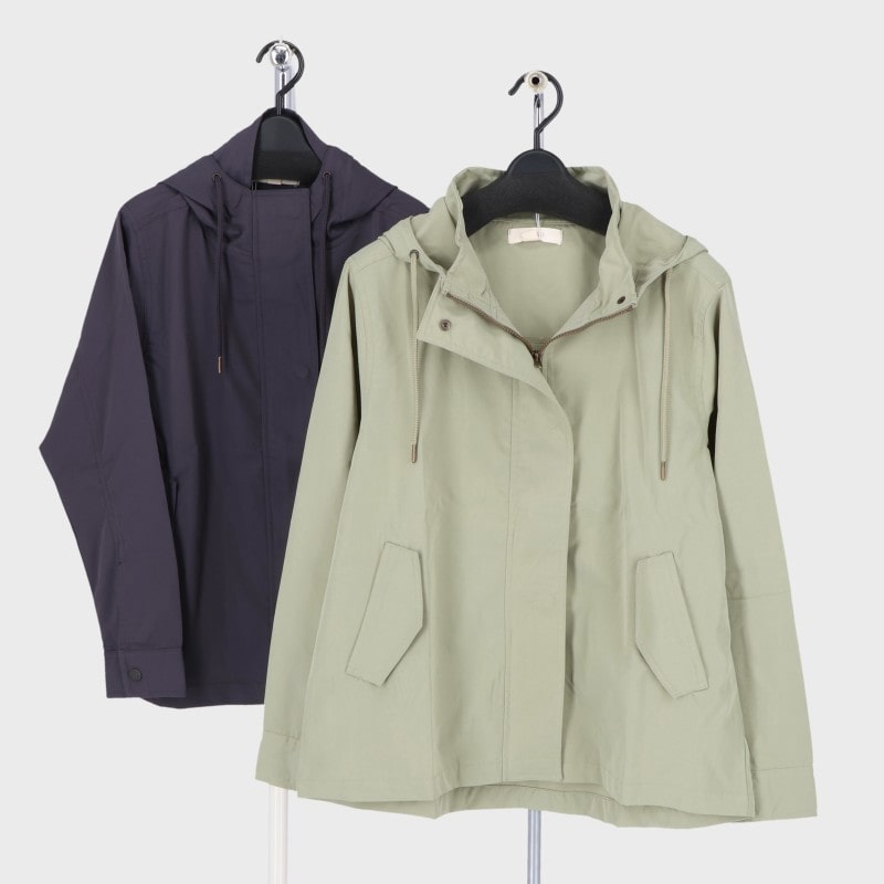 婦人長袖マウンテンパーカー