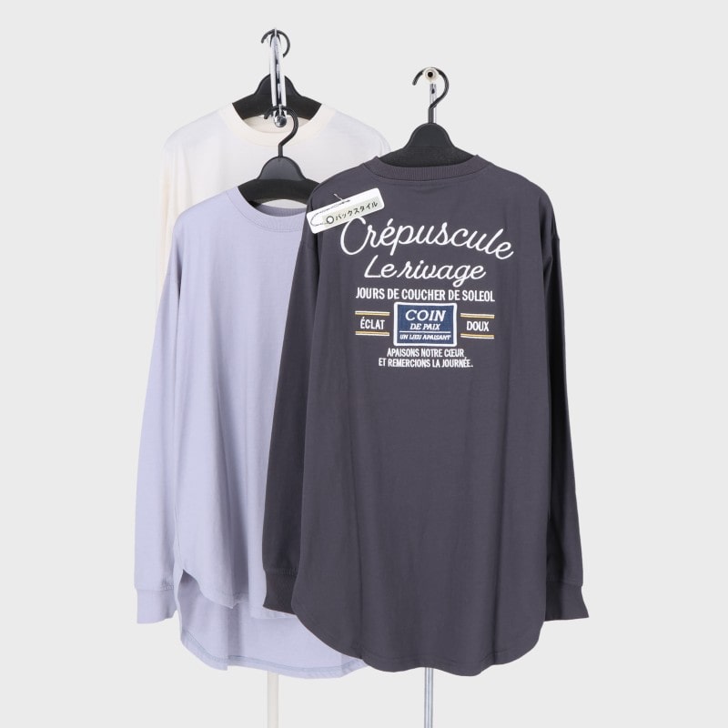 婦人長袖ヘビーウェイトTシャツ