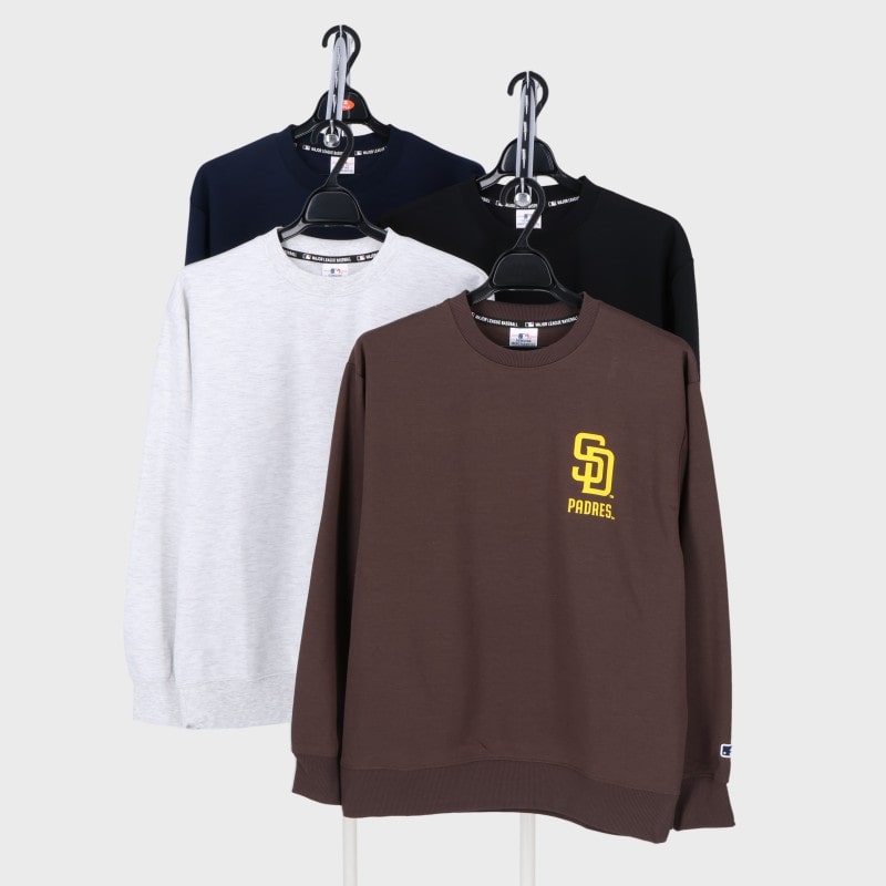 紳士メジャーリーグダンボール胸ロゴトレーナ