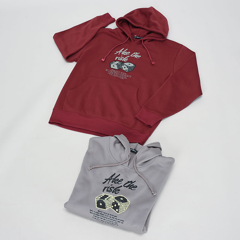 紳士裏起毛プルパーカーモチーフ柄2