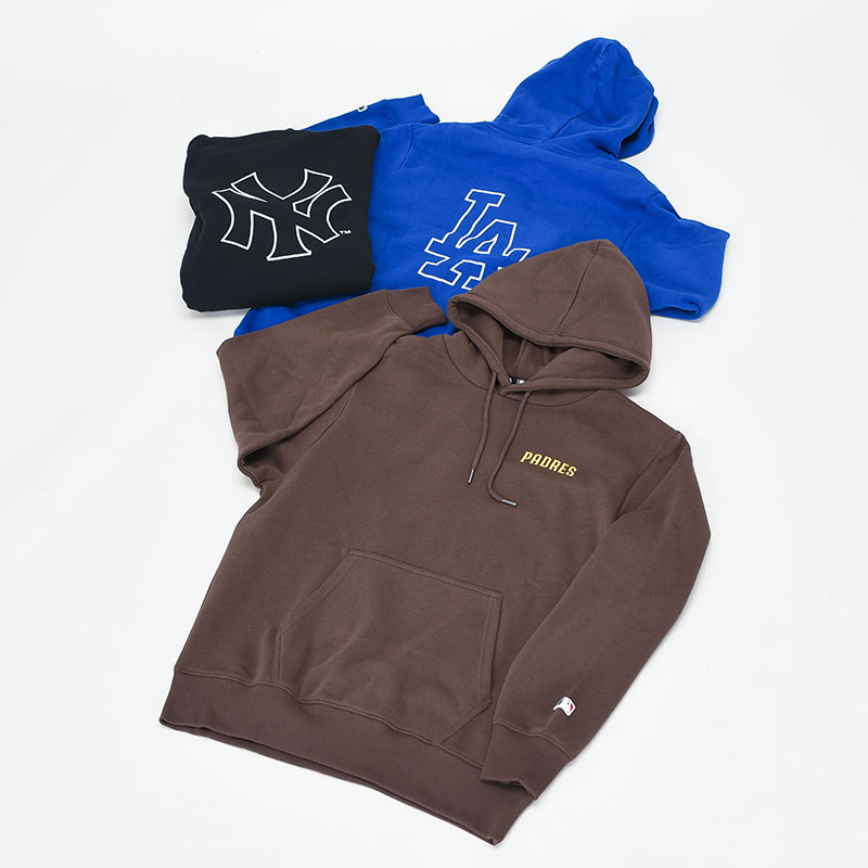 紳士メジャー裏起毛プリントプルパーカー