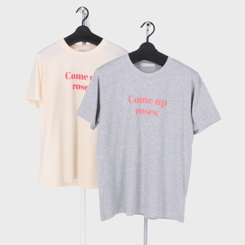 婦人半袖ロゴTシャツ2