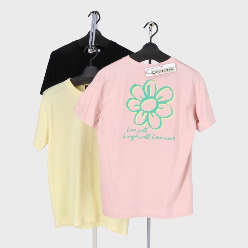 婦人半袖モチーフ柄Tシャツ2