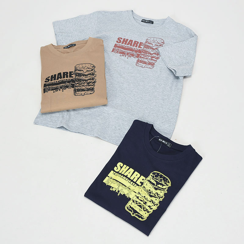 紳士半袖モチーフ柄Tシャツ2