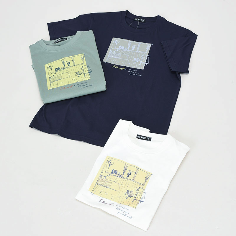 紳士半袖モチーフ柄Tシャツ7