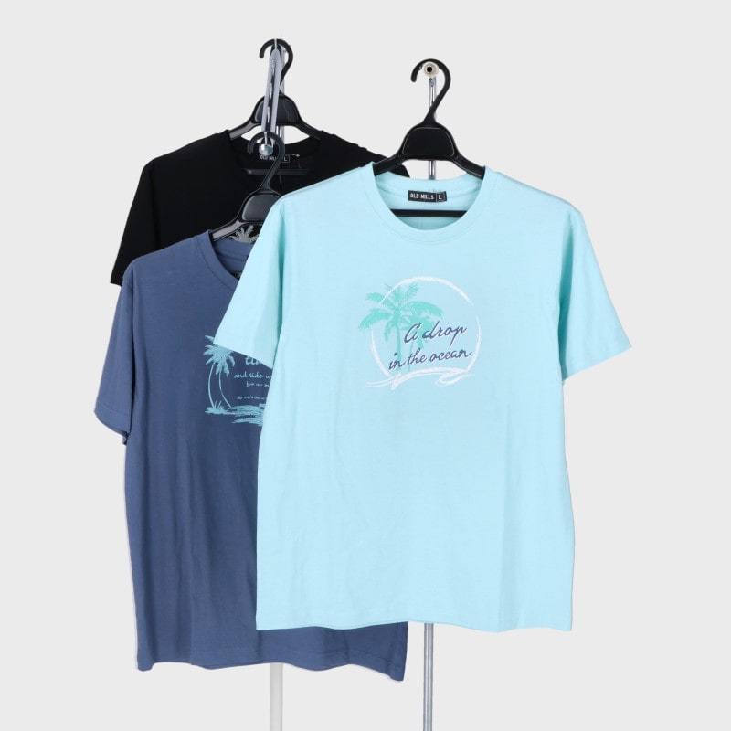 紳士半袖サーフプリントTシャツ6