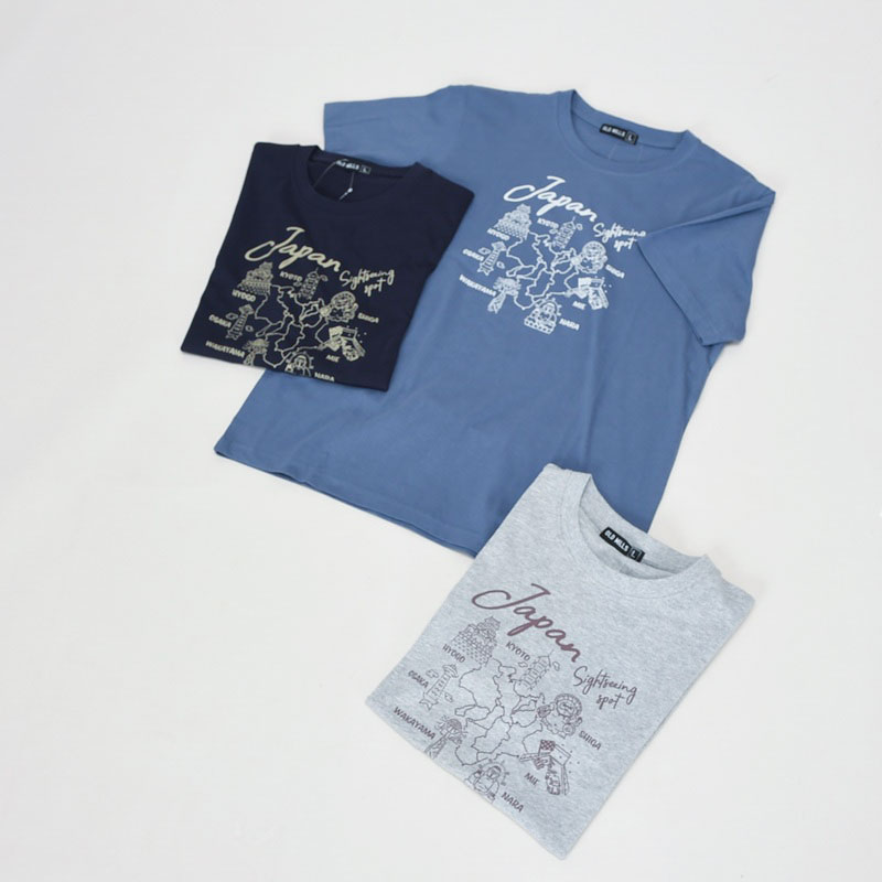 紳士半袖和柄Tシャツ8