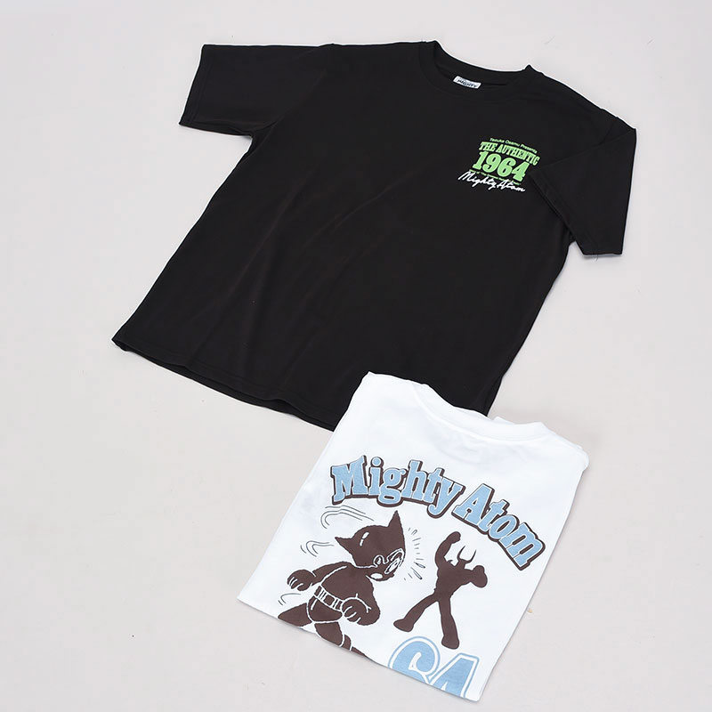 紳士半袖アトムプリントTシャツ