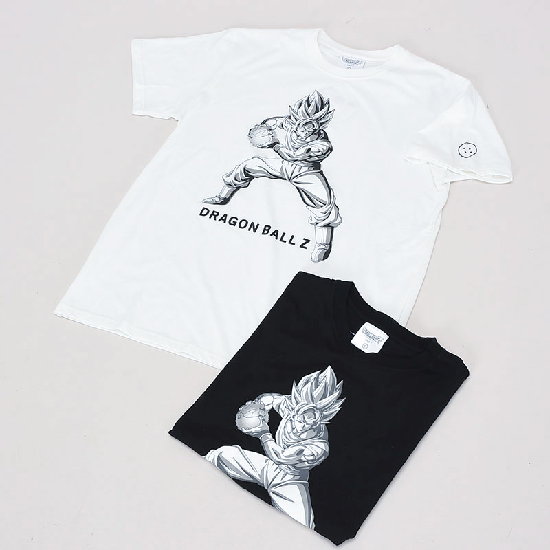 紳士半袖ドラゴンボールプリントTシャツ