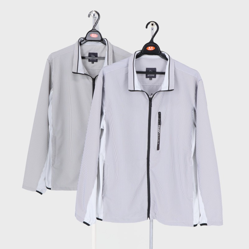 紳士大寸ブランドサッカーストライプJK