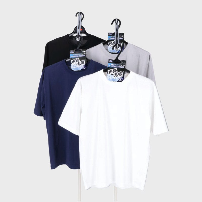 紳士半袖持続冷感Tシャツ