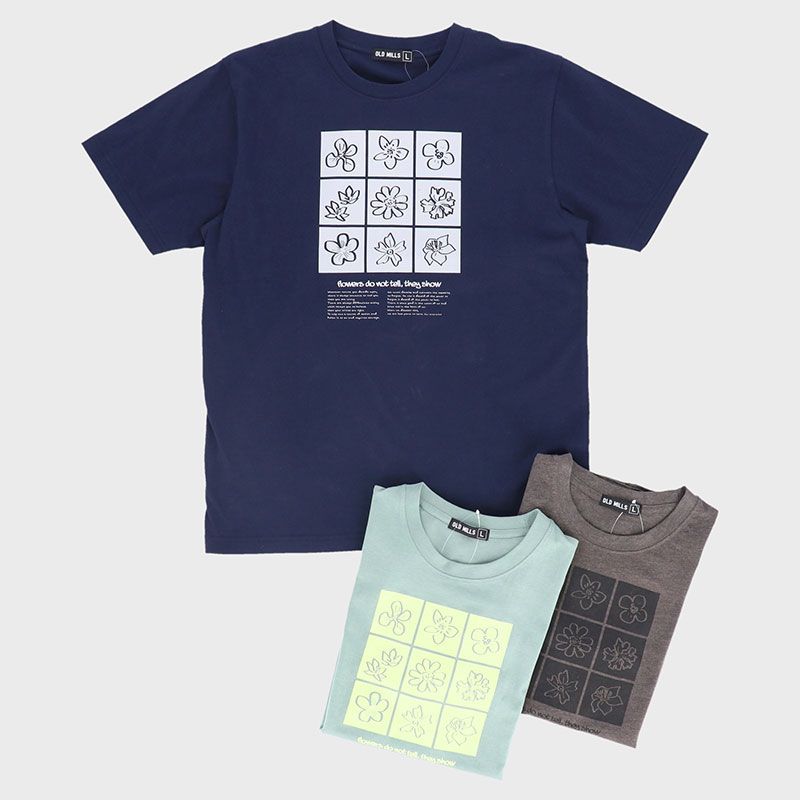 紳士半袖モチーフ柄Tシャツ8