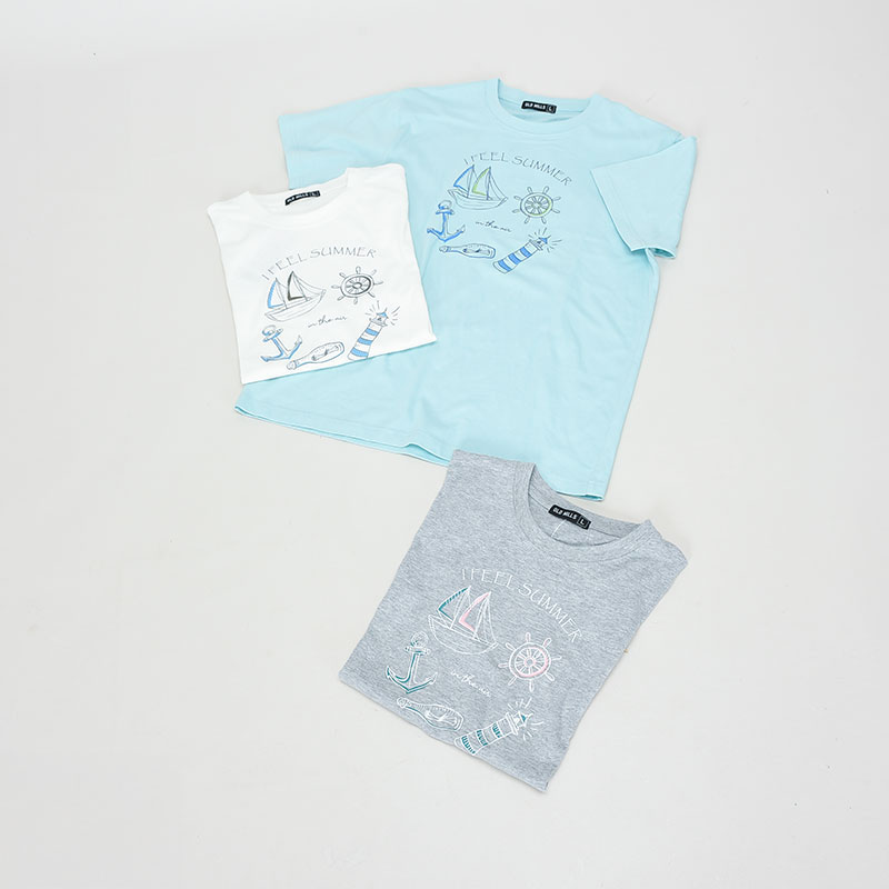 紳士半袖サーフプリントTシャツ3