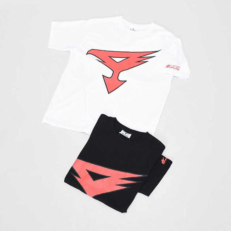 紳士半袖ガッチャマンプリントTシャツ