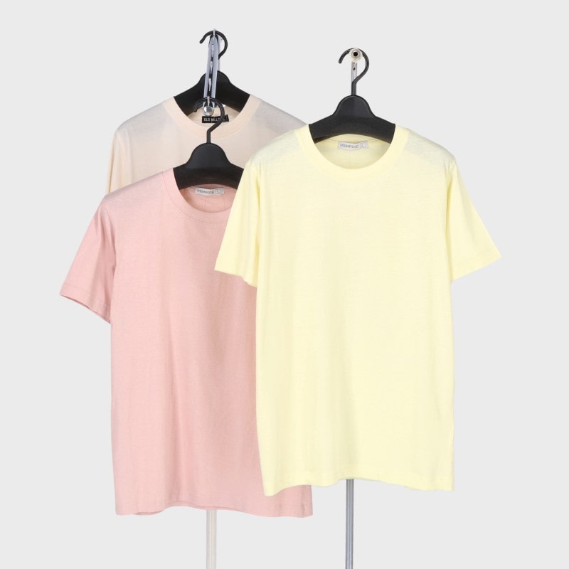 婦人半袖無地Tシャツ